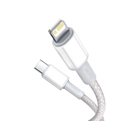 Кабель USB TypeC M - Lighting, Baseus CATLGD-A-series, 2 м, серый