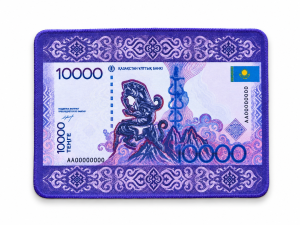 Коврик для мыши Тенге 2026, 28x20x0.2 см