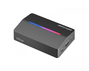 Устройство видеозахвата FIFINE AmpliGame V3, HD1080P/60, RGB, чёрная