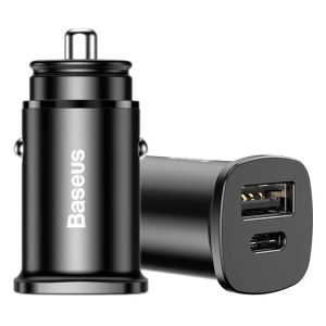 Автомобильное ЗУ Baseus BS-C15C, PD3,0/QC4+, 30W