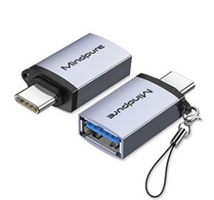 Переходник USB Type-C (M) - USB3.2 Gen2 (F), Mindpure, AD056, LX10659