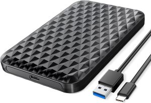 Внешний бокс ORICO 2520C3-V1-BK-EP, SATA, TypeC, чёрный