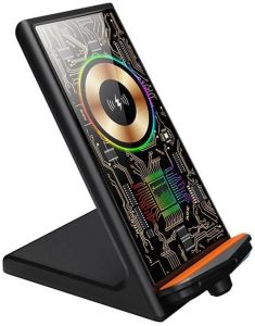 Беспроводное зарядное устройство A9+, одна катушка, чёрная