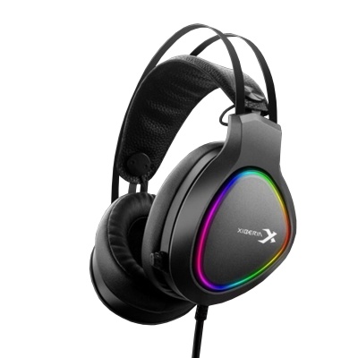 Проводная гарнитура Xiberia V30, USB, тёмно-серый