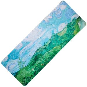 Коврик игровой Ван Гог - Зеленый луг, 80x30x0.3 см