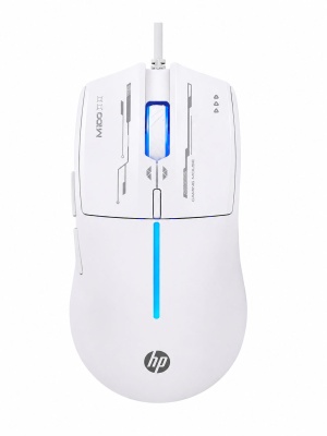 Мышь проводная HP M100, белый