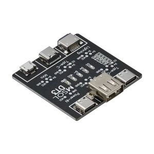 Тестер USB кабелей DT3 (Type-A, MicroUSB, Type-C, Lightning)