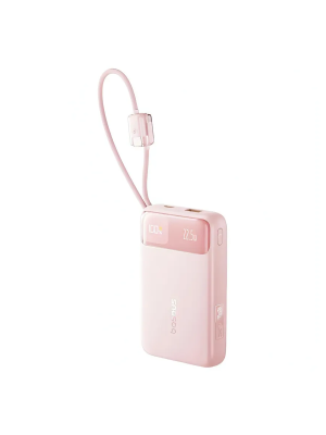 Портативный аккумулятор Baseus EnerFill FC11 E00280, 20000mAh, 45W, розовый