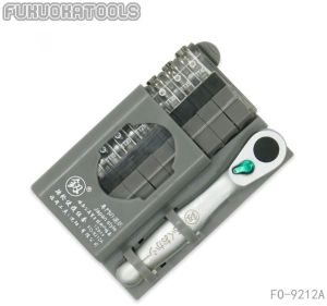Набор отверток Fukuoka FO-9212A (трещотка), 10 бит
