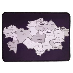 Коврик для мыши Map_KZ, 28x20x0.2 см