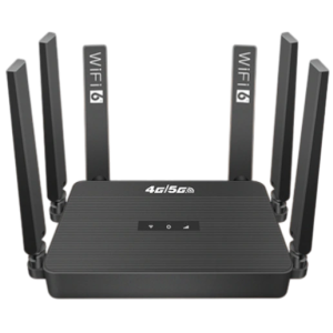 Модем-Роутер 4G LTE WR950-E с СPE-модулем и поддержкой SIM-карт, WiFi6, батарея 5000 мАч