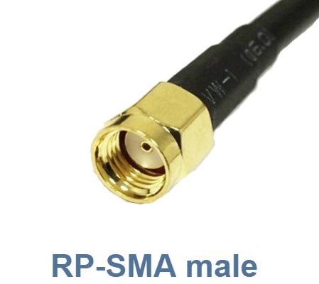 Магнитная антенна 4G W213-RP-SMA Male, 5dBi, 1710-2700MHz