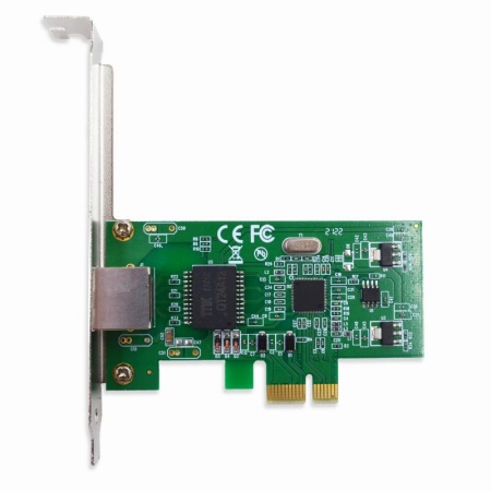 Сетевая карта RTL8111C (D), PCI-E, 1000 Мбит/с