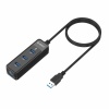 USB 3.0-разветвитель ORICO W5PH4-U3-V1-BK, 4 порта