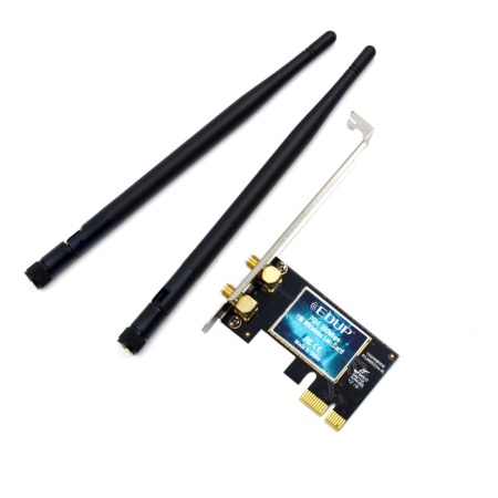 Wi-Fi адаптер EDUP EP-9626, PCI-E, 300 Мбит/с