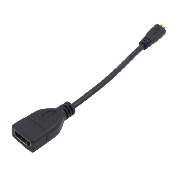 Кабель HDMI F - microHDMI M, iLAN, 0.15 м