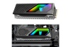 Радиатор для SSD M.2 NVMe AOSOR CM-M2F с ARGB подсветкой, чёрный