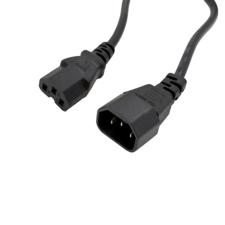 Кабель питания IEC 320 C14 - IEC 320 C13 Optima, 1.5м