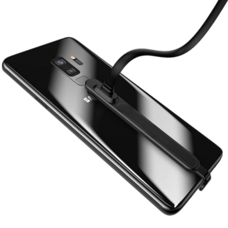 Кабель USB AM - USB TypeC M, игровой с фиксацией