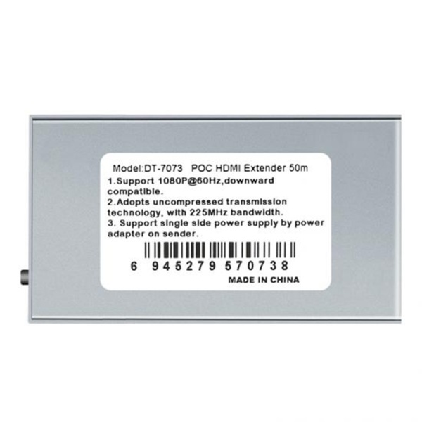 Удлинитель HDMI Dtech DT-7073, PoC, до 50 м, патч корд