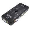 Переключатель KVM 4UK, 4-порта, VGA-USB