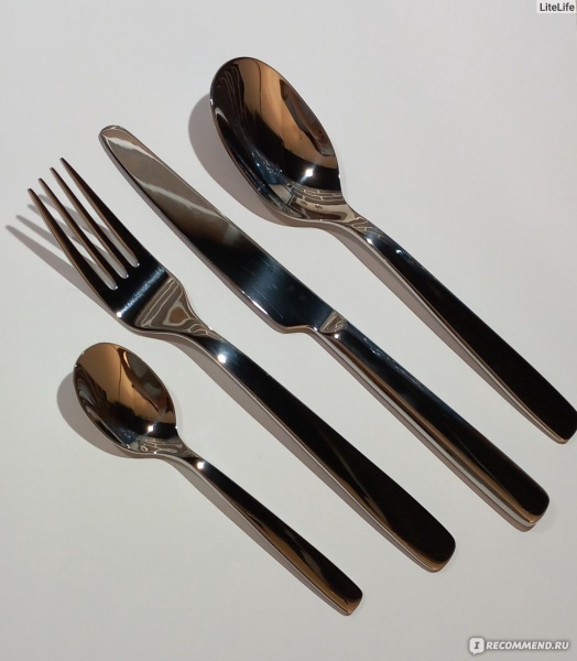 Набор столовый Smeg Dinner Cutlery, 4 предмета