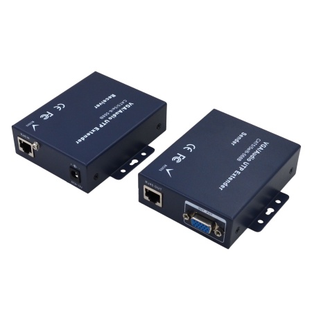 Удлинитель VGA, до 300 м, патч корд Cat6, чип AD8123