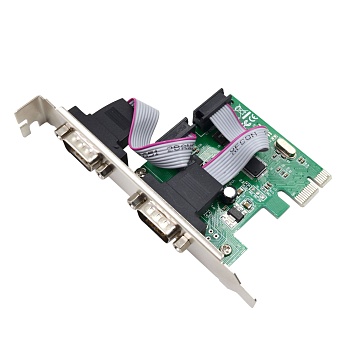 Контроллер PCI-E - 2хCOM, чип CH382L