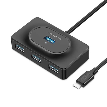 TypeC - USB 3.0-разветвитель Mindpure LX10611, 4 порта