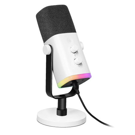 Микрофон Fifine AM8, USB, белый