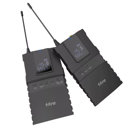 Микрофон беспроводной петличный Fifine С8