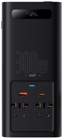 Инвертор Baseus IGBT Power Inverter 300Вт (220V CN/EU) CGNB010101