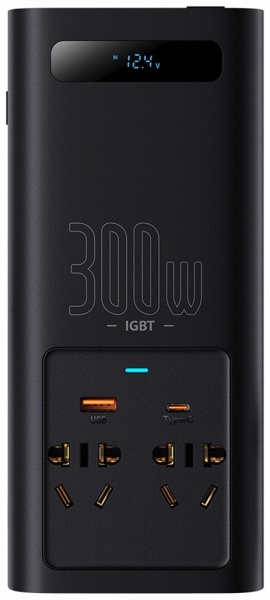 Инвертор Baseus IGBT Power Inverter 300Вт (220V CN/EU) CGNB010101