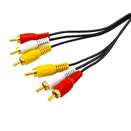 Кабель 3RCA M - 3RCA M, LAN