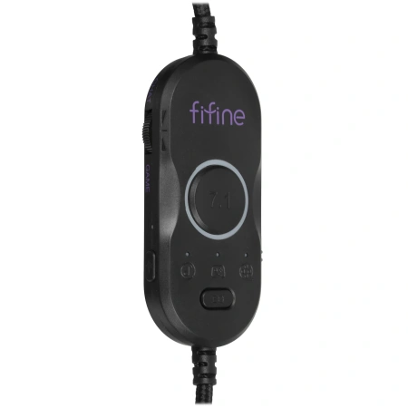 Проводная гарнитура Fifine AMPLIGAME H16, USB, 7.1, чёрные