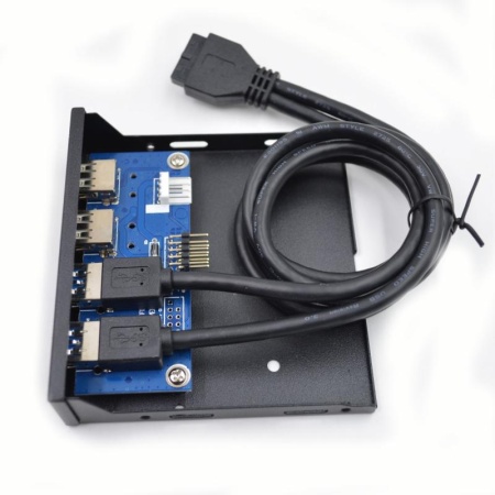 Внутренний USB разветвитель 4071-3006, 4-порта, 3.5"