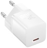 Сетевое зарядное устройство Baseus GaN5 (mini) 1C, 30Вт, белый