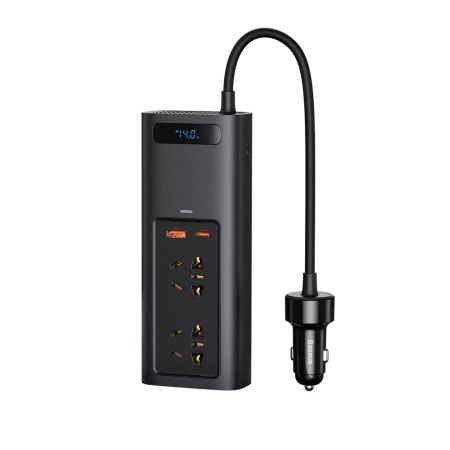 Инвертор Baseus Power Inverter 150 Вт (220В CN/EU) CRNBQ-A01