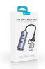 Сетевая карта USB3.0 (TypeC) + USB3.0 HUB 3-порта Mindpure UR011, LX10773, 1000 Мбит/с