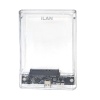 Внешний бокс iLAN Кристалл, USB3.1 TypeC, прозрачный