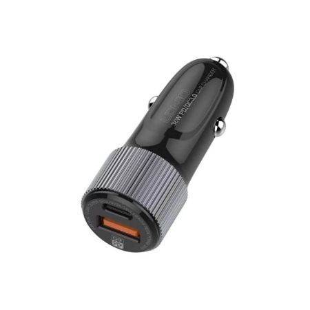 Автомобильное ЗУ LDNIO C510Q, 2.4 A, 36 Вт, USB Type C - Lightning - 1 м