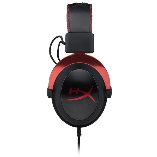 Проводная гарнитура HyperX Cloud 2, 3.5 мм + USB, чёрный-красный
