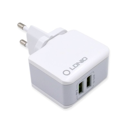 Сетевое зарядное устройство LDNIO A2203, 2.4 A, 12 Вт, USB Type C - 1 м