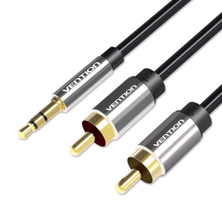 Кабель 3.5 M - 2RCA M, Vention BCFB-series