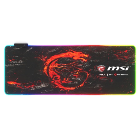 Коврик игровой LED RGB MSI Dragon, 80x30x0.4 см