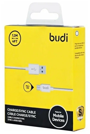 Кабель USB AM - MicroUSB BM, Budi M8J012