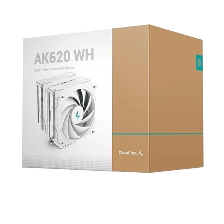 Кулер ЦП Deepcool AK620 Dual Tower, белый