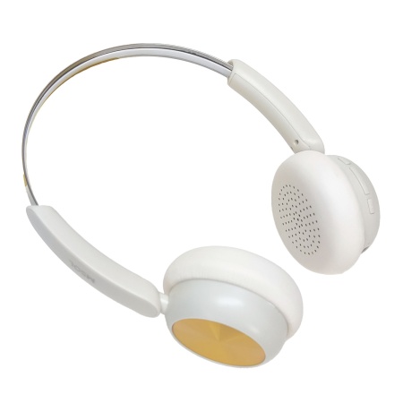 Bluetooth гарнитура MSOL CM-111, белый-золотой