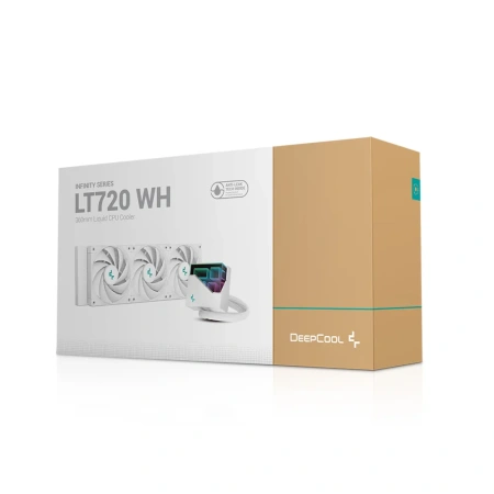 Система водяного охлаждения Deepcool Infinity LT720, ARGB LED, белый