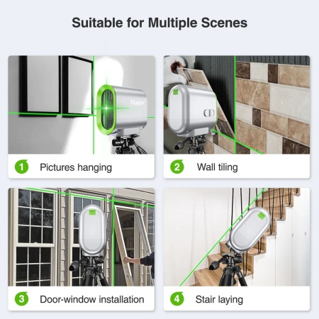 Лазерный уровень Huepar линейный Y011G ID1400